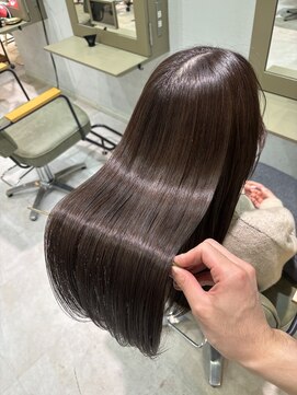 コード 四条河原町駅店(CHORD) オリーブグレージュ/京都河原町/ダブルカラー/髪質改善