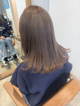 ジュネス 奈良橿原(Jeunesse) ヘーゼルベージュ/奈良/橿原神宮/ブリーチなしカラー/髪質改善
