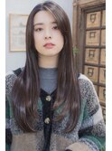 ロングレイヤー　韓国風