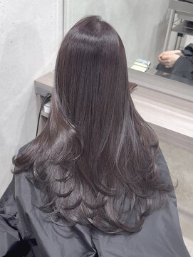 ライズ ネックス ザ サロン 渋谷(LIZE nex the salon) ラベンダーカラー#渋谷駅#韓国#髪質改善#トリートメント