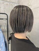 プラスシー(+C) ボブにも地毛にハイライト!福岡ハイライト/福岡白髪ぼかし