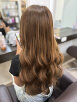 ヘアーデザイン ジェルム(Hair Design germe)&nbsp;ブラウンベージュ×ダイヤモンド100本 / YUDU