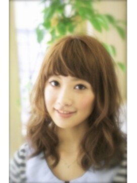 ロータス(Lotus) ★03-6434-0383★ 【LOTUS】 くせ毛風ナチュラルセミロング