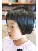 ショートバングキッズカット♪