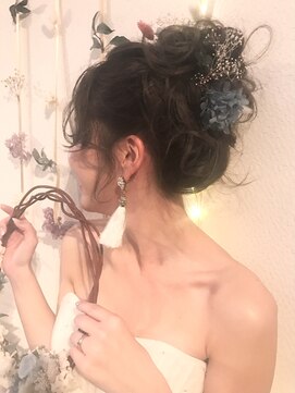 ラグ(log) ブライダルアップヘア!
