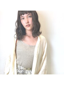 クリアーオブヘアー 栄南店(CLEAR of hair) 【stylist FUKUI】眉上バングミディ