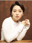 大人のセミウエットタイトショート