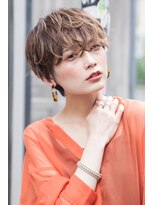 レニーバイエース(LANY by ACE)&nbsp;【LANY 横浜】パーマ風ショート×ブラウンベージュ