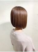 前下がりボブ
