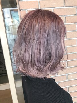 サロンドミルク 原宿(salon de MiLK) 春夏ピンクベージュカラー