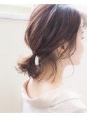 【ゆるっとポニーテール】ヘアアレンジ
