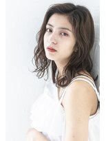 プライズ アイリス 池袋東口店(prize Iris)&nbsp;ニュアンスカールストリートミディオルチャンヘアスタイル