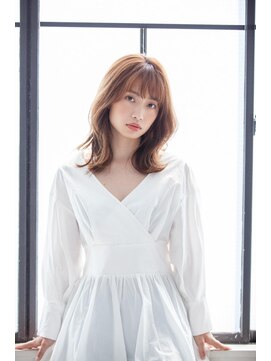 シェルベアー(Shell Bear) 【shellbear 銀座】大人可愛い外ハネミディアム