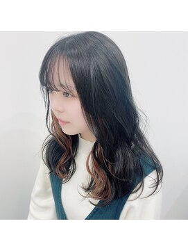 ノヴェル 富沢店(NOVEL) ダークグレイ・インナーカラー