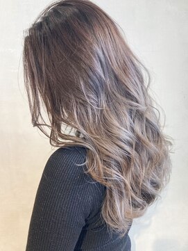 アイティー バイ アルバム 中野店(IT by ALBUM) シルバーアッシュグラデーション_ピンクベージュ_ba308852