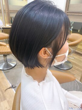 サンク ヘア アンド スパ パルシェ店(CINQ hair&spa) 《CINQ》勝見 丸みショートボブスタイル♪