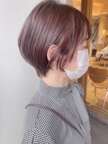 モリオフロムロンドン 原宿本店(morio from London)&nbsp;【morio 原宿】耳かけショートボブ　マッシュ　ヘアドネーション