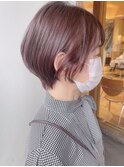 【morio 原宿】耳かけショートボブ マッシュ ヘアドネーション
