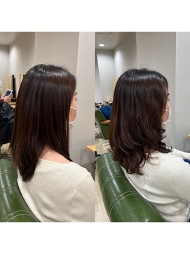 ヘアサロン ナノ(hair salon nano) ハンドブローで楽チン♪デジタルパーマ