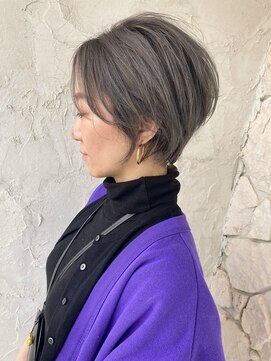 タップ(TAP) TAP(タップ）金沢　大人ショートボブ×グレージュカラー