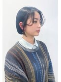 【松戸 藤原】秋冬大人かわいい　艶髪ボブ
