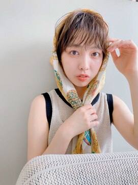 エマエコル(Emma ecole) Emma ecole うざバング×小顔効果◎丸みショートヘア