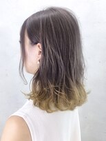 アイティーバイアルバム 北千住店(IT by ALBUM) カーキベージュフレンチカジュアルニュアンスカラー_ba237791