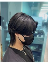 スキル(SKILL)&nbsp;センターパート/ニュアンスパーマ/メンズ縮毛矯正/パーマ落とし