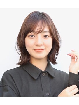 クート 北浦和(ku-to) 外ハネボブに顔周りの柔らかさを♪イルミナカラーのツヤ感が◎