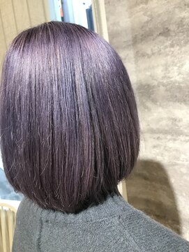 ヘアー ブランコ(hair Blanco) ダブルカラー、アメジストラベンダー