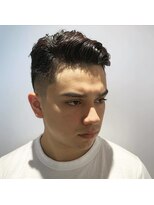 バンク(BANC)&nbsp;サイドパート　フェードバーバースタイル