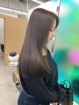 ネウィ 天王寺(newi)&nbsp;【SEIYA】リンゴ幹トリートメント/アッシュベージュ/ストレート