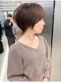 多毛さんのコンパクトショート/前髪/20代/30代/40代/ショート