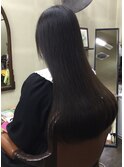 ナチュラルストレートロング