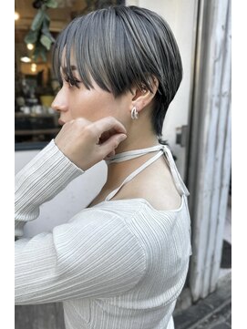 マイロ(MYRO) 【MYRO】ベーシックショート×グレイッシュカラー