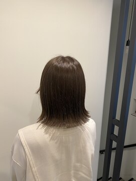 ユニコ(unico) 透け感オリーブ/透明感カラー/オリーブグレージュ