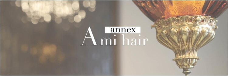 アミィヘアー アネックス(Ami Hair annex)のサロンヘッダー