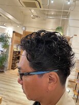 ビフェアリー(bi fairy)&nbsp;ツーブロナチュラルパーマスタイル