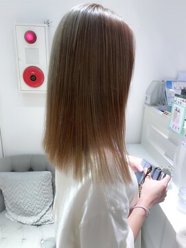 バブ バイネオリーブ(Bab by neolive) Wカラー/ケアブリーチ/キャラメルベージュ/シアカラー/透明感