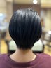 (人気の負担軽減ハーブカラ－)骨格矯正カット＋ハーブカラー＋スパorTr