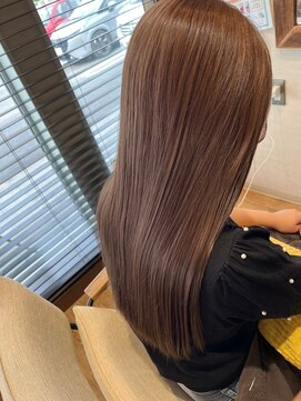 トライベッカスマートサロン(TRIBECA smart salon) ナチュラルストレート/髪質改善/サラ艶ロング/艶髪