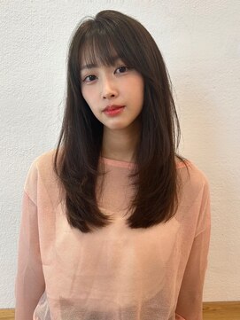 ユーフォリア 新宿通り(Euphoria) 20代30代40代 大人可愛い　小顔カット ロングレイヤー