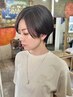 カット＋白髪ぼかしカラー￥7850