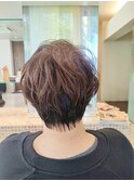 ショート パーマ