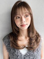 アグノス 青山(Agnos) エアリーカールシースルーバング前髪イメチェンサイドバング