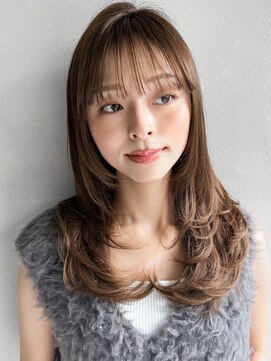 アグノス 青山(Agnos) エアリーカールシースルーバング前髪イメチェンサイドバング