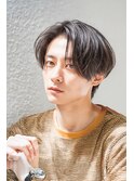 ★ナチュラル暗髪×爽やかマッシュ