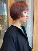 前上がりボブ