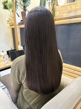 ヘアリゾート粋 リマ 銀座店(lima) ストレートロング/艶髪/ダークブラウン