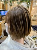 バレイヤージュ◎くすみベージュ【佐藤こうや】